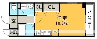 ホープ池田栄本町【4階】の間取り