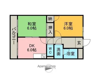 Surplus MAKI Ⅲ【2階】の間取り