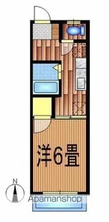 1Kの間取り画像