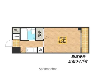 プリメールFUJIWARA【410号室】の間取り