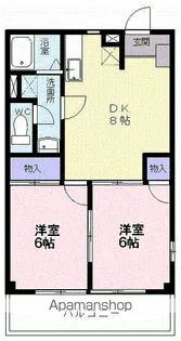 ミーツハウスエルンテ【2階】の間取り