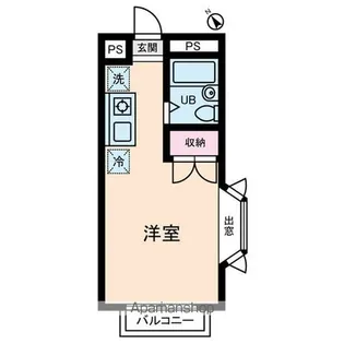 アズヴェール石神井【2階】の間取り
