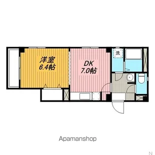 ヒルズアソシエイト【4階】の間取り
