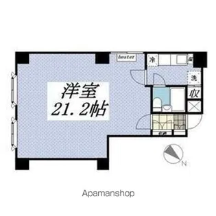 南1条グランドハイツ【201号室】の間取り