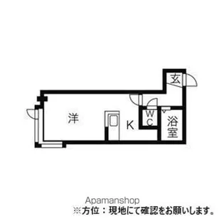 YTS40【105号室】の間取り
