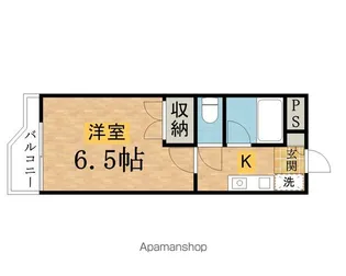カサデューク八王子【303号室】の間取り