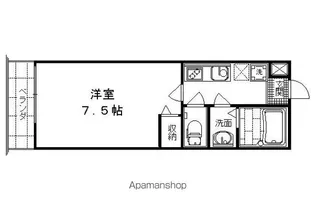 MPI’S京都西院【4階】の間取り