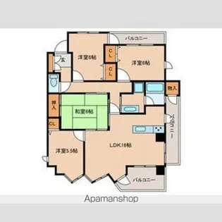 ソフィア小幡緑地公園【7階】の間取り