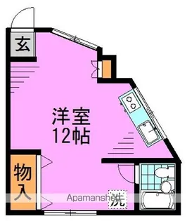 東京都杉並区高円寺南3丁目【アパート】の間取り
