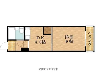 レーベンスフロー長池【2階】の間取り