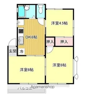 小島アーバンライフ【1階】の間取り