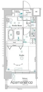 東京都中野区本町5丁目【マンション】の間取り