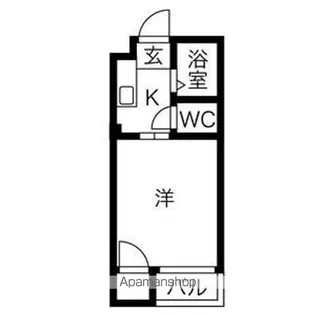 プレアール古川橋Ⅱ【4階】の間取り