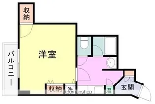 カーサミラ吉野町【4階】の間取り