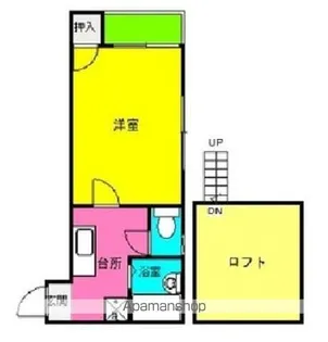 ヘリオス井尻【1階】の間取り