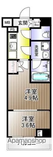 神奈川県川崎市宮前区土橋2丁目【マンション】の間取り
