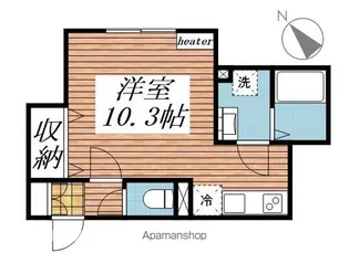 ラグドール【1階】の間取り