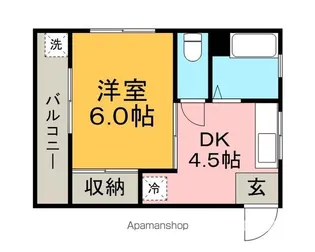 米倉マンション【3階】の間取り