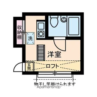 マルソルリヨン【2階】の間取り