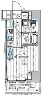 MAXIV横浜吉野町TRE【6階】の間取り