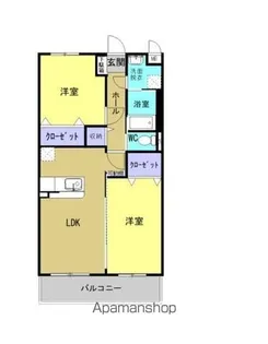 セントラル【3階】の間取り
