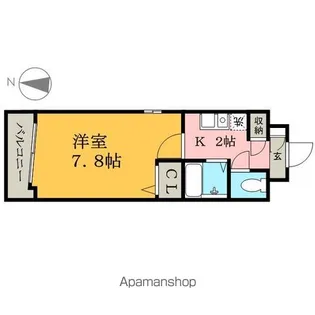 TOWN COURT【2階】の間取り