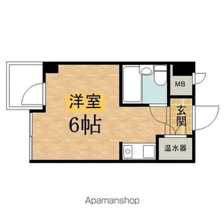 メゾン南平B【2階】の間取り