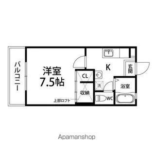 エミネンスA【202号室】の間取り