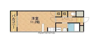 パルコート明ヶ島【3階】の間取り