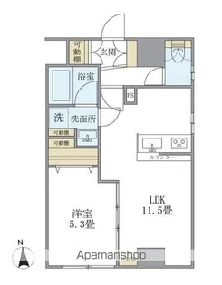 ISM中野坂上【3階】の間取り