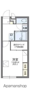 レオパレスガーデン 岩出【101号室】の間取り