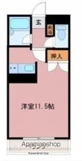 ジーピー14番館【4階】の間取り