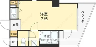 エスリード上甲子園【2階】の間取り