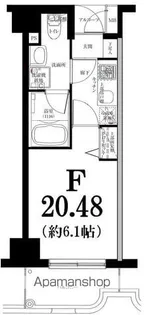 グリフィン横浜・東白楽弐番館【1106号室】の間取り