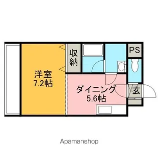 ル・クラシック33【307号室】の間取り