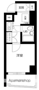 ドルチェ新宿【1階】の間取り