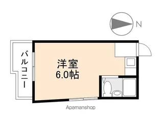 岩本ビル【4階】の間取り