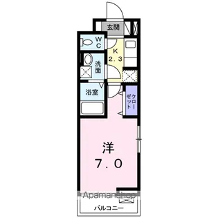 ブリーズ・セイバリー【2階】の間取り