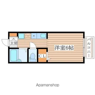 キャラメル館【1階】の間取り