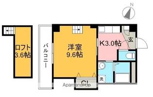 ハーモナイズかもべ【3階】の間取り