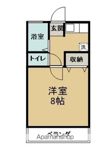 ラ・エスポワール【2階】の間取り