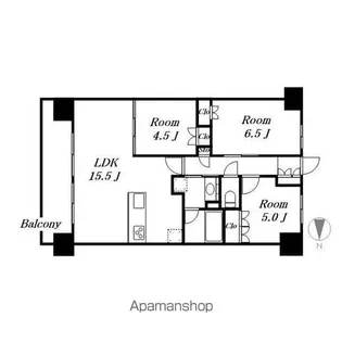 ラフィシア上前津「カミマエヅ」【906号室】の間取り
