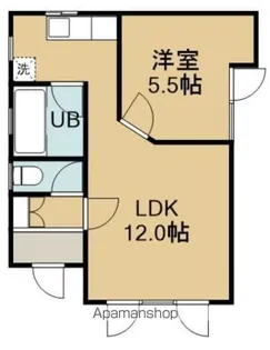松坂マンション【101号室】の間取り