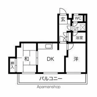 サンジョイフル【2階】の間取り