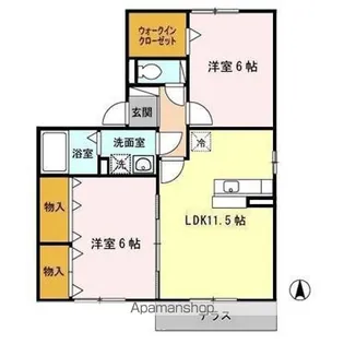 グランリーオ【2階】の間取り