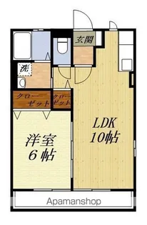 グランシャリオ【2階】の間取り