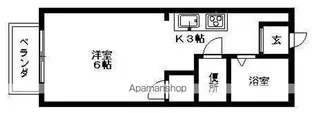 夢ハイツ【2階】の間取り