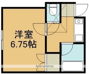 ブルーメB棟【201号室】の間取り