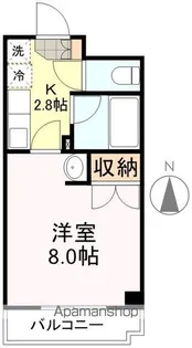 グランソール東照宮【3階】の間取り