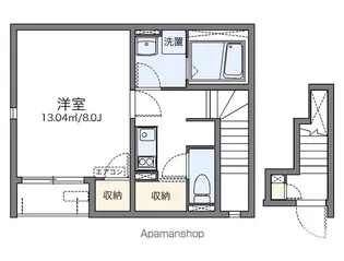 レオネクスト南田原【2階】の間取り